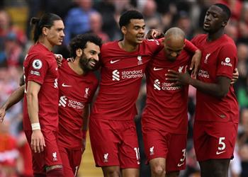 فيديو بهدف محمد صلاح ليفربول يتشبث بأمل التأهل للأبطال بتخطي برينتفورد