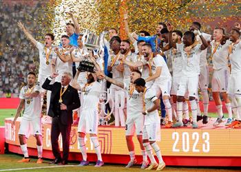 فيديو للمرة الـ20 ثنائية رودريجو تقود ريال مدريد للتتويج بكأس ملك إسبانيا أمام أوساسونا