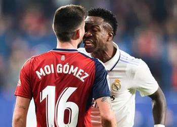 شيرنجيتو تكشف كلمات فينيسيوس التي استفزت لاعبي أوساسونا في نهائي كأس ملك إسبانيا