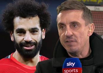 جاري نيفيل ما يفعله محمد صلاح مثير ا للإعجاب ويستحق الإشادة