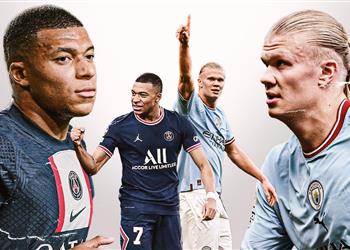 ماركا هالاند قد يتسبب في غضب مبابي نهاية الموسم