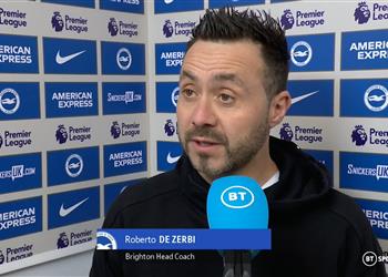 مدرب برايتون بعد خماسية إيفرتون شرح ما حدث صعب وأنا المسؤول الأول