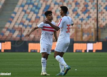 فيديو حاتم سكر يسجل هدف تعادل الزمالك أمام بروكسي