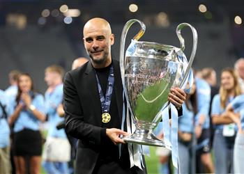 جوارديولا التفكير في الموسم المقبل مستحيل بعد التتويج بدوري أبطال أوروبا