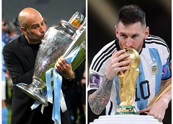 جوارديولا حصد لقب دوري أبطال أوروبا يشبه فوز ميسي بكأس العالم