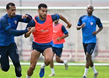 مران الزمالك بلحاج ي شارك في التدريبات كاملة وأوباما يؤازر اللاعبين