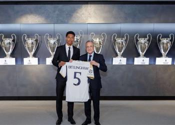 وريث زيدان بيلينجهام يوقع على عقوده الرسمية مع ريال مدريد