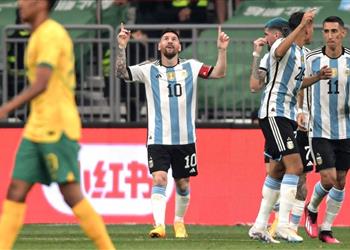 فيديو ميسي يقود الأرجنتين للفوز على أستراليا ودي ا