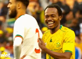 فيديو بيرسي تاو يسجل هدف منتخب جنوب إفريقيا الأول أمام المغرب