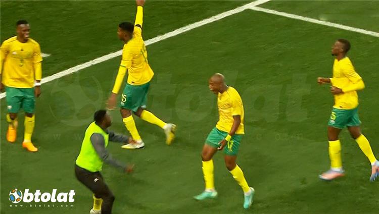 فيديو ليباسا ي سجل هدف جنوب إفريقيا الثاني أمام المغرب
