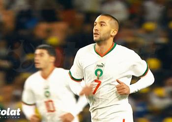فيديو حكيم زياش ي سجل هدف المغرب الأول أمام جنوب إفريقيا