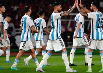 فيديو الأرجنتين تفوز على إندونيسيا ودي ا في غياب ميسي