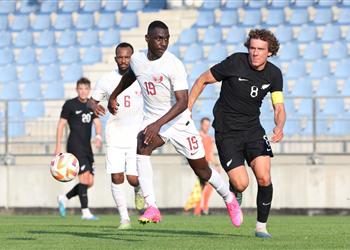 نيوزيلندا تقرر عدم استكمال مباراتها أمام قطر وتوضح السبب