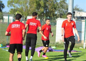 منتخب مصر الأولمبي يختتم تدريباته استعداد ا لمواجهة الكونغو