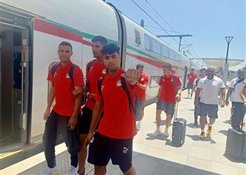 منتخب مصر الأولمبي يتوجه إلى طنجة استعداد ا لمواجهة النيجر في افتتاح أمم إفريقيا