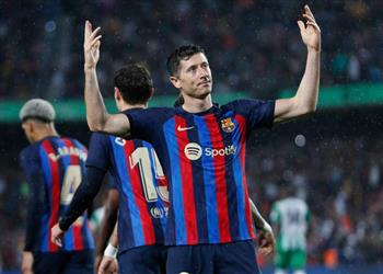 ليفاندوفسكي يختار أصعب هدف له مع برشلونة