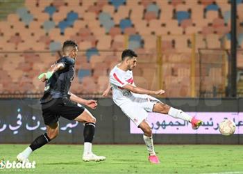 فيديو أحمد فتوح يسجل هدف الزمالك الثالث أمام فاركو في كأس مصر