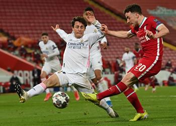 جوتا ليفربول يخسر دائم ا أمام ريال مدريد أتمنى ألا نواجههم في الدوري الأوروبي