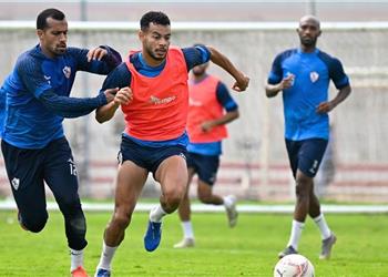 مران الزمالك تعليمات خاصة لشبانة وبرنامج تأهيلي للاعبين استعداد ا لغزل المحلة