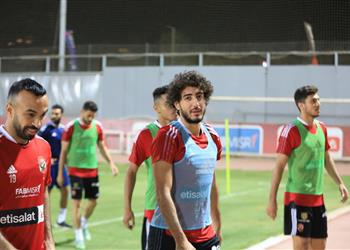 الأهلي يختتم تدريباته استعداد ا لمواجهة البنك الأهلي في الدوري
