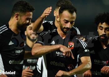 فيديو أحمد عبد القادر يسجل هدف الأهلي الثاني أمام البنك الأهلي