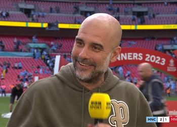 جوارديولا يمكننا الآن التحدث عن الثلاثية وجوندوجان يخوض المباريات كأنها ودية