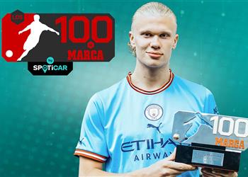 هالاند يفوز بجائزة ماركا لأفضل لاعب في موسم 2022 23 تعرف على مركز محمد صلاح