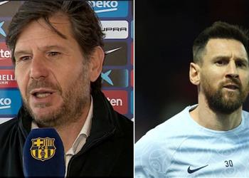 أليماني يراوغ بإجابة غامضة بشأن عودة ميسي إلى برشلونة