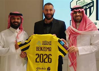 رسمي ا اتحاد جدة يعلن التعاقد مع بنزيما حتى عام 2026