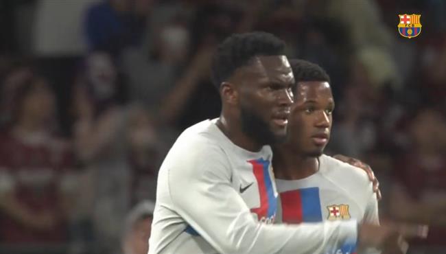 بالفيديو | اهداف مباراة برشلونة وفيسيل كوبي (2-0) مباراة ودية 1 l