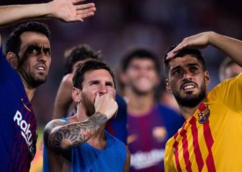 بعد ميسي تقارير توضح موقف إنتر ميامي من ضم سواريز وبوسكيتس