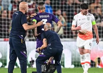 فيديو جماهير وست هام تعتدي على قائد فيورنتينا في نهائي دوري المؤتمر الأوروبي