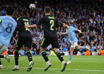 برناردو سيلفا يكشف رسالة جوارديولا التحفيزية قبل مواجهة ريال مدريد