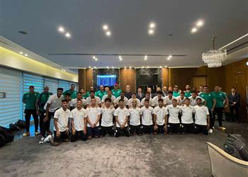 وزير الرياضة يستقبل منتخب مصر الأولمبي ويوجه رسالة للاعبين بعد التأهل لأولمبياد باريس