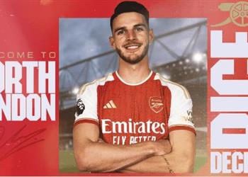 رسمي ا آرسنال يعلن تعاقده مع ديكلان رايس