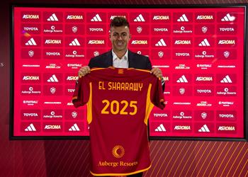 رسمي ا روما يعلن تجديد عقد ستيفان شعراوي حتى 2025