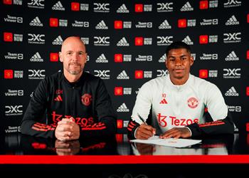 رسمي ا مانشستر يونايتد يعلن تجديد عقد ماركوس راشفورد