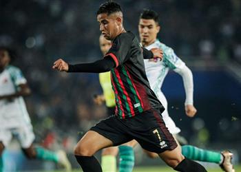 هدف الأهلي رضا سليم يغيب عن تدريبات الجيش الملكي المغربي