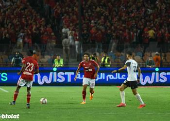 بالفيديو في ليلة الاحتفال بالدوري الأهلي يتعادل مع حرس الحدود تحت أنظار إمام عاشور