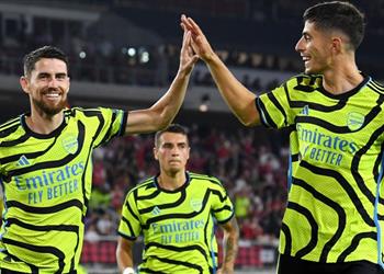 أول أهداف هافيرتز فيديو آرسنال يقسو بخماسية على نجوم الدوري الأمريكي ودي ا