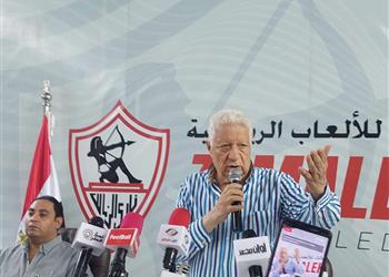 مرتضى منصور اتركونا نعمل في ظروف طبيعية ونضم لاعبين مثل عبد الله السعيد