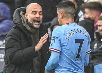 جوارديولا يعلق على مستقبل كانسيلو مع مانشستر سيتي