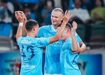 مانشستر سيتي يحو ل تأخره أمام يوكوهاما لفوز بخماسية قبل مواجهة بايرن ميونخ