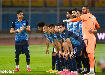 صور نقل لاعب بيراميدز إلى المستشفى بعد إصابته أمام الأهلي