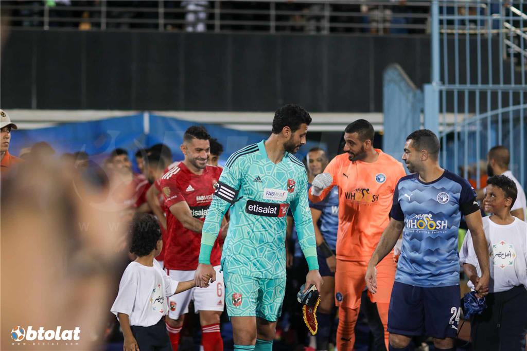 صور مباراة الاهلي وبيراميدز في الدوري المصري