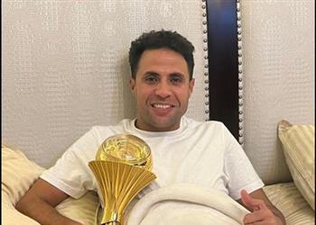 محمد إبرهيم يعلن موقفه من الاستمرار مع سيراميكا كليوباترا بعد التتويج بكأس الرابطة