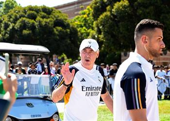 أنشيلوتي ريال مدريد محظوظ بـ بيلينجهام ويتجنب الحديث عن مبابي