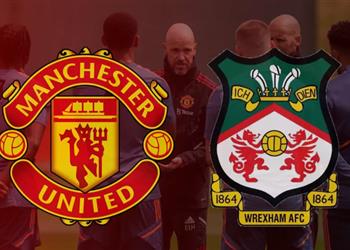 موعد مباراة مانشستر يونايتد وريكسهام الودية اليوم