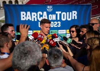 تير شتيجن نريد الذهاب بعيد ا في دوري أبطال أوروبا وكنت أحاول إقناع جوندوجان بـ برشلونة