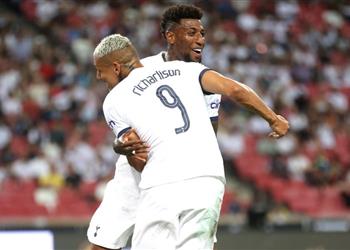 هاتريك ريتشارليسون يقود توتنهام لاكتساح ليون سيتي بخماسية ودي ا